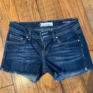 Jean shorts gently worn